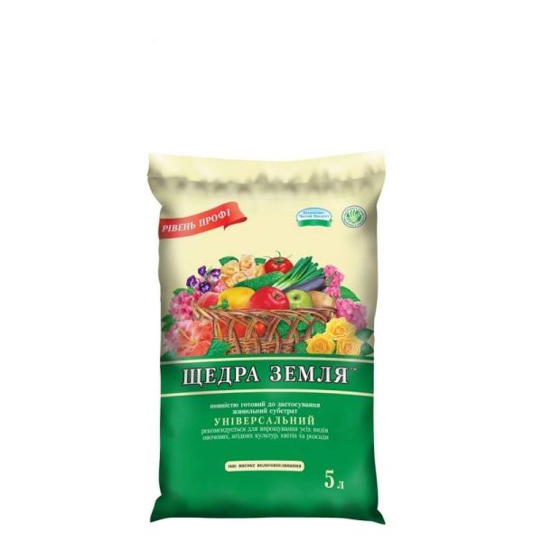 Грунтосуміш Щедра земля