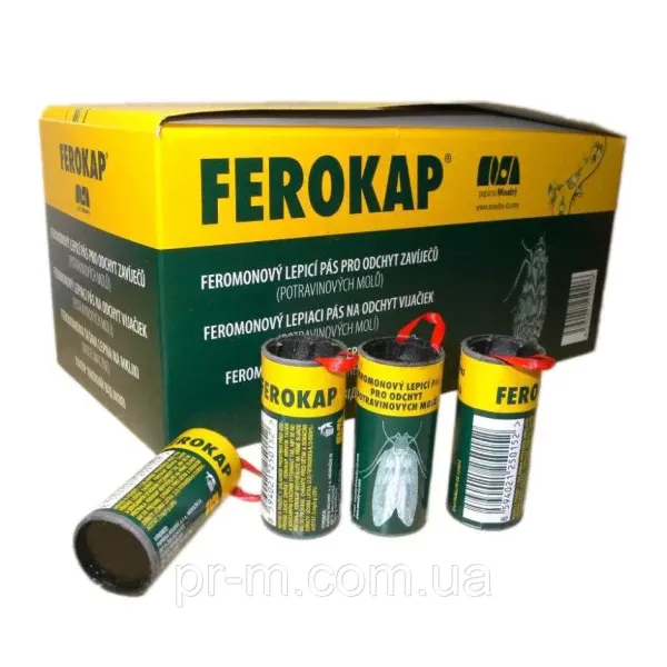 Липка стрічка від молі з приваблювачем Ferocap (Чехія)