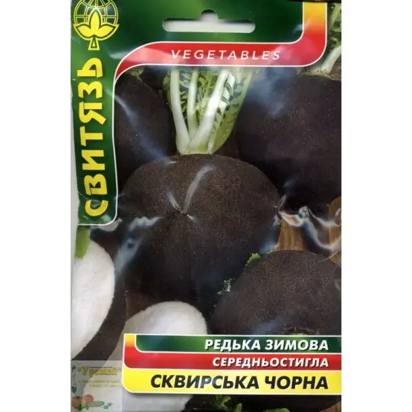 Насіння редьки Зимова Сквирська чорна