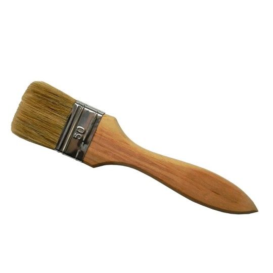 Пензель флейцевий дерев'яна ручка