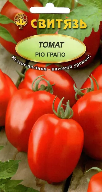 Ріо Грапо, насіння томату