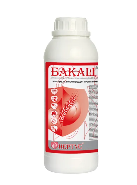 Інсектицидно-фунгіцидний протруйник Бакаш
