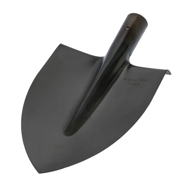 Лопата штикова з рейкової сталі