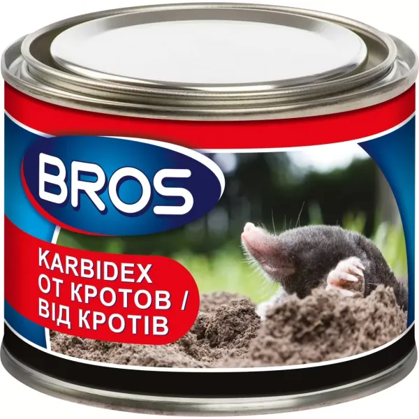 Засіб від кротів Bros Karbidex 500 г, гранули (Польща)