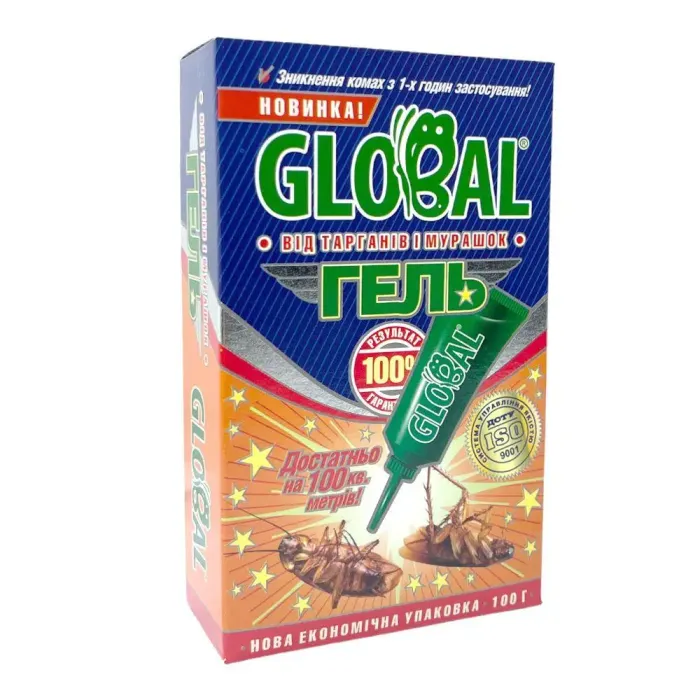 Інсектицид від тарганів Global (Глобал) тюбик