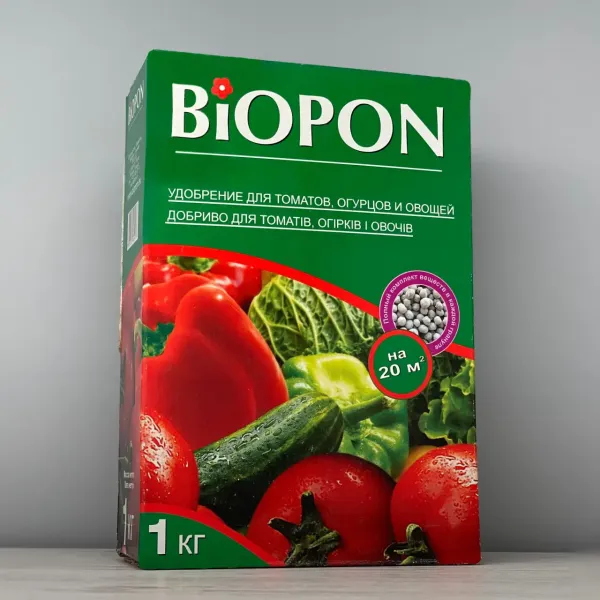 Добриво BIOPON для томатів, огірків та овочів