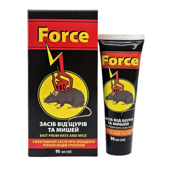 Засіб від мишей та щурів ТМ Force