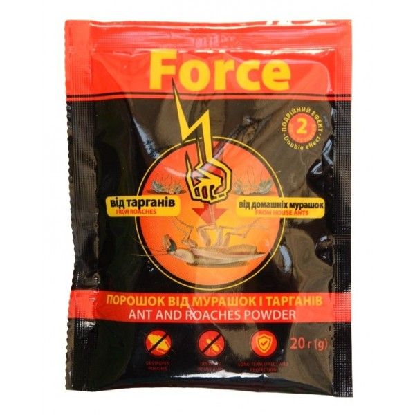 Інсектицид від мурах і тарганів Force