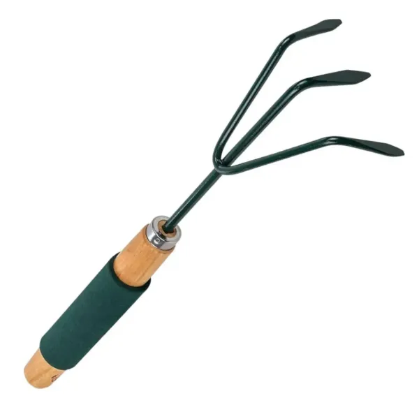 Малий садовий розпушувач дерев'яна ручка