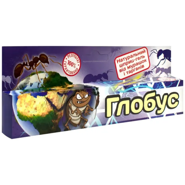 Шприц-гель від тарганів та мурах Глобус