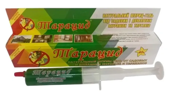 Інсектицид від тарганів Тарацид шприц-гель