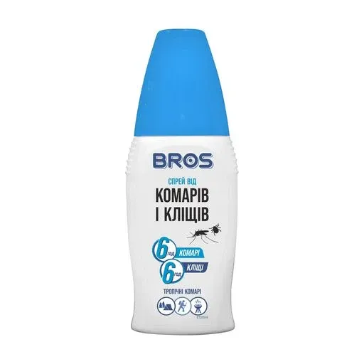 Спрей від комарів і кліщів BROS
