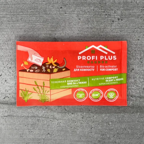 Біодеструктор Profi Plus біоактиватор для компосту