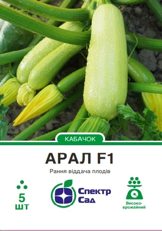 Насіння кабачка Арал F1