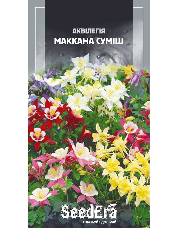 Насіння квітів Аквілегія Маккана суміш