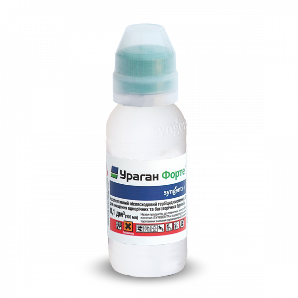 Ураган Форте, гербіцид 