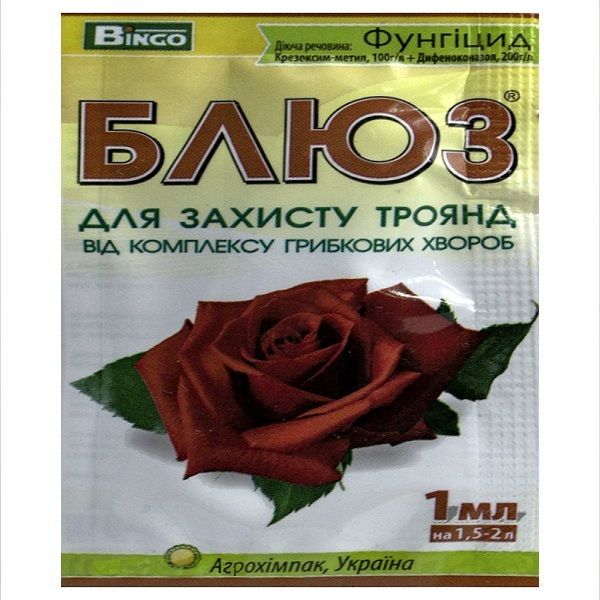 Фунгіцид Блюз для троянд