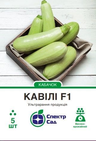 Кавілі F1, насіння кабачка 