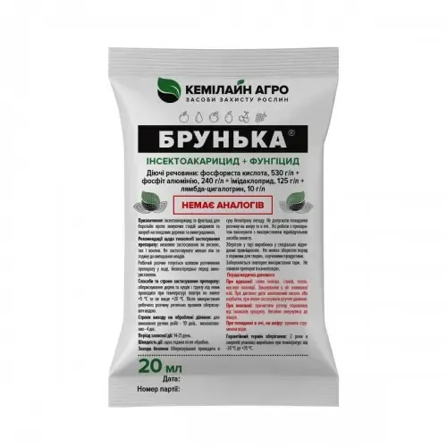 Інсектицид+фунгіцид Брунька