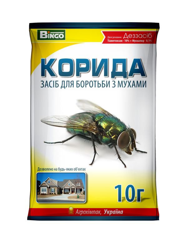 Інсектицид від мух Корида