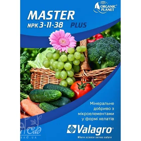 Мінеральне добриво з мікроелементами MASTER PLUS 3.11.38