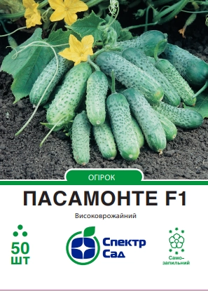 Пасамонте  F1, насіння огірка