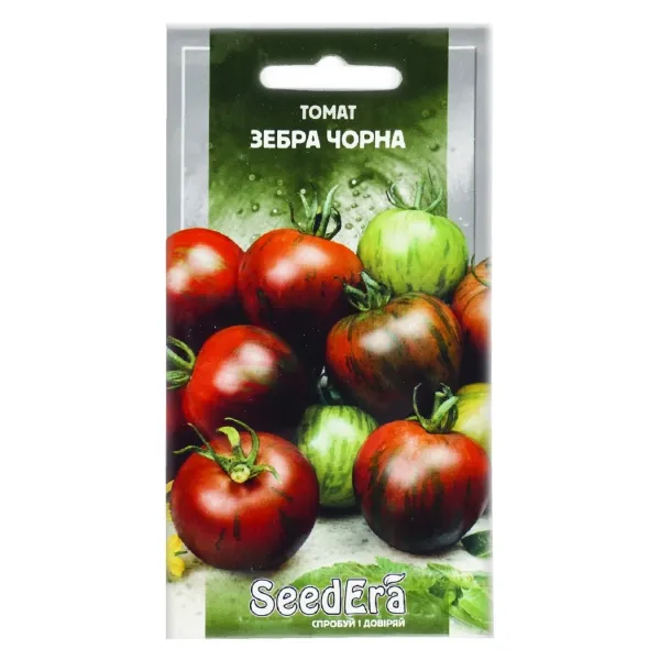 Насіння томату Зебра чорна