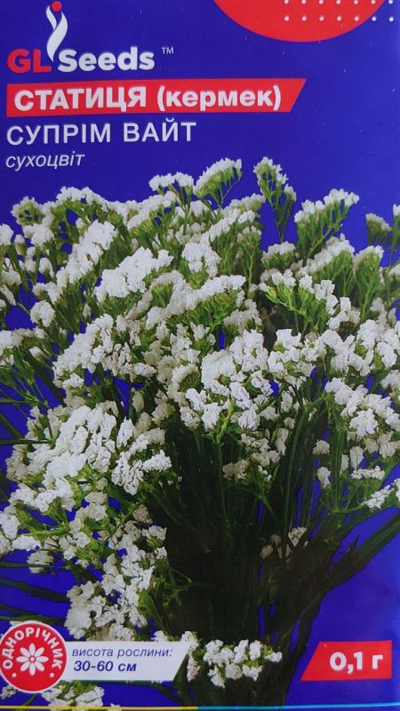 Супрім вайт, насіння статиці (кермеку)