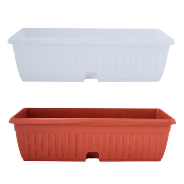 Вазон Терра балконний без піддону в асортименті