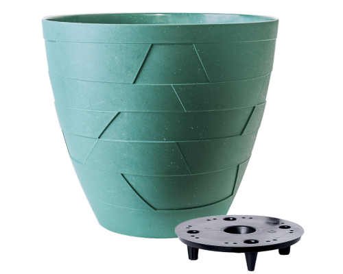 Вазон Керамо зі вставкою в асортименті