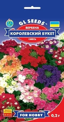 Насіння квітів Вербена Королівський букет